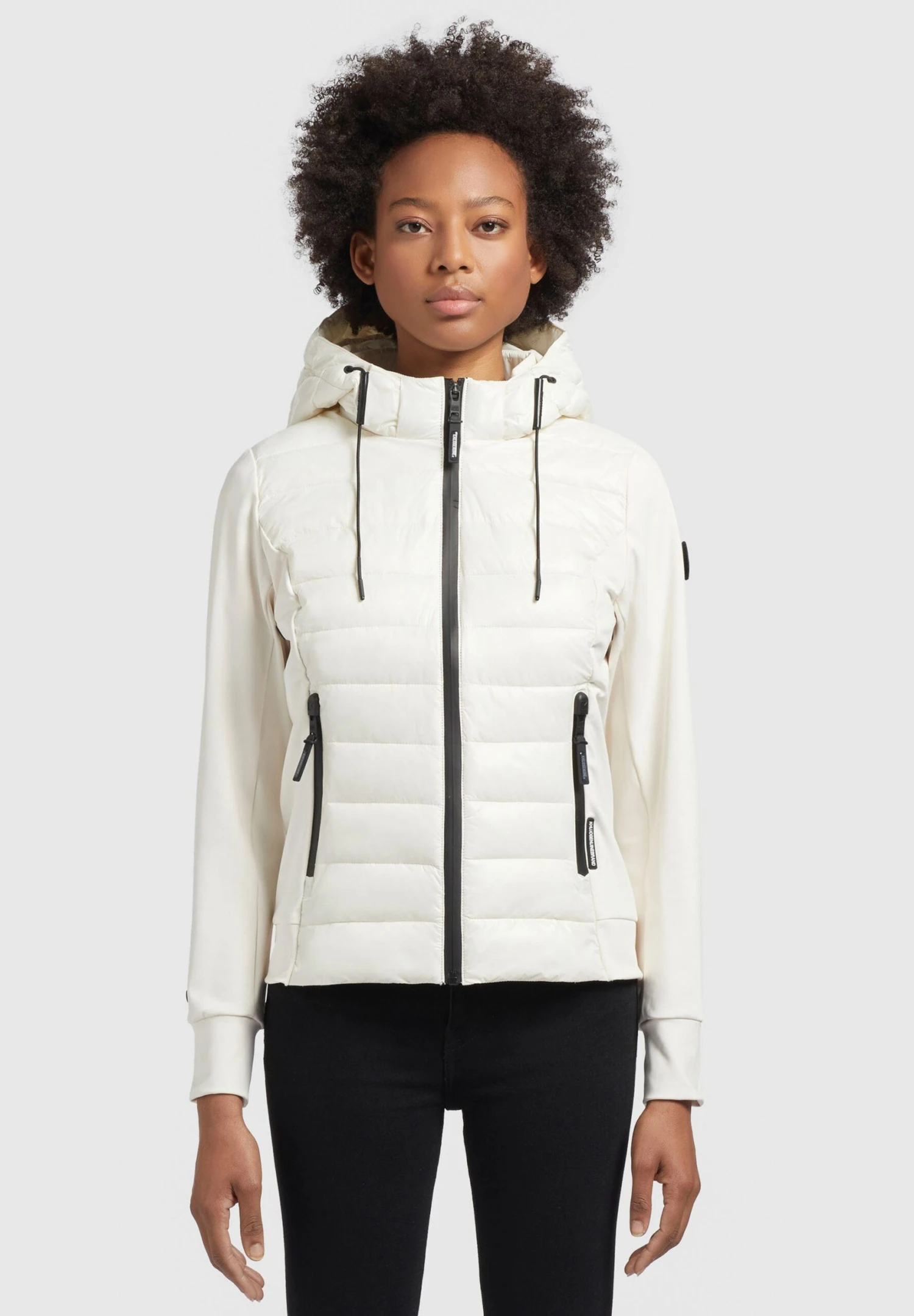 Khujo GHITA SHINY - Kurtka Zimowa - Cremeweiß 1 Khujo GHITA SHINY - Kurtka Zimowa - Cremeweiß