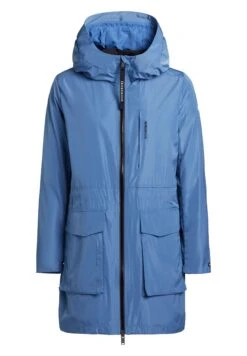 Khujo Mantel GING - Krótki Płaszcz - Blau 17 Khujo Mantel GING - Krótki Płaszcz - Blau -Khujo 0110051f404b4c42bee85f9edf30ff34