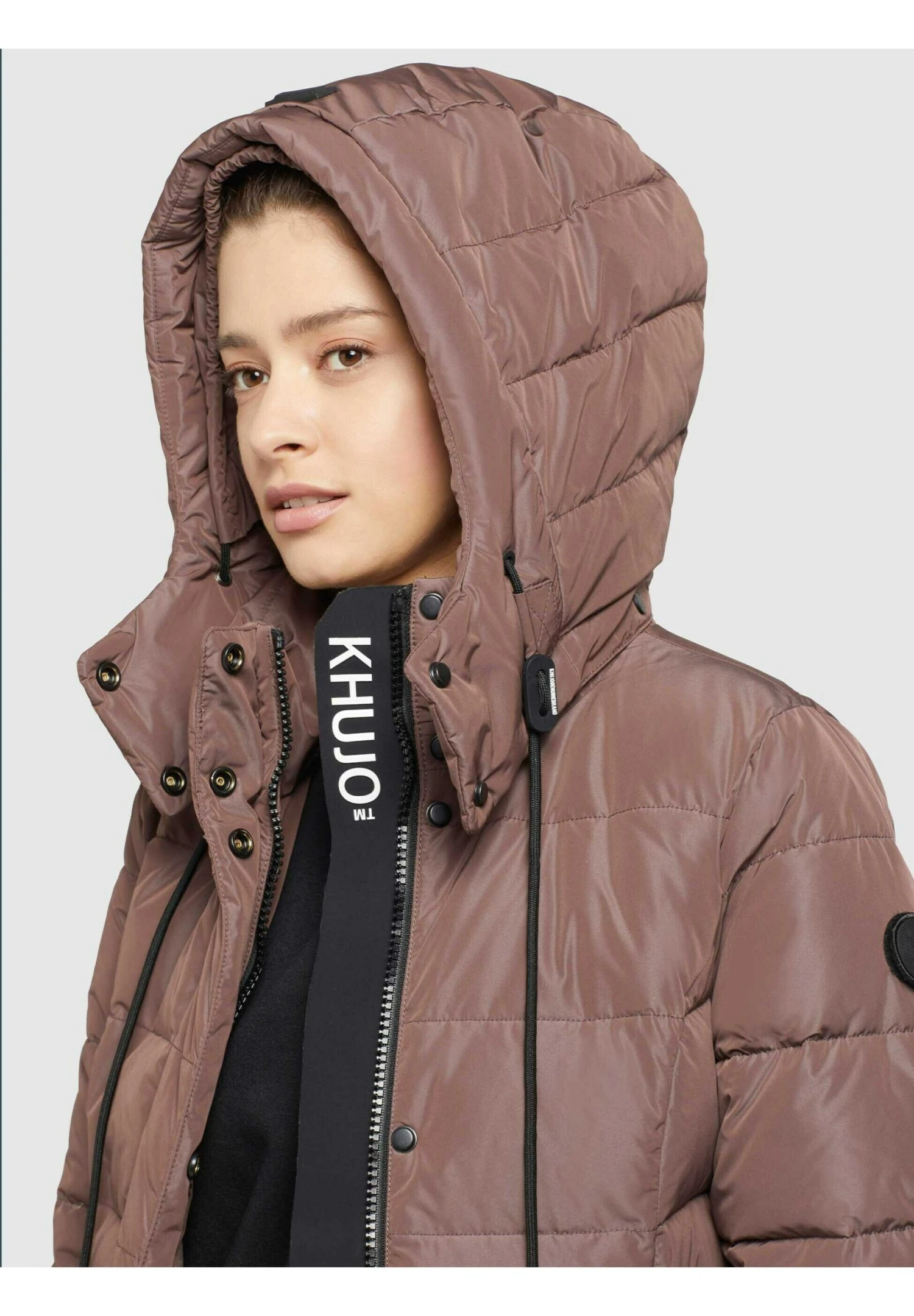 Khujo CUPS - Płaszcz Zimowy - Altrosa 5 Khujo CUPS - Płaszcz Zimowy - Altrosa - obrazek 5