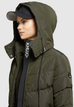 Khujo HUBA - Płaszcz Zimowy - Dunkelgrün 12 Khujo HUBA - Płaszcz Zimowy - Dunkelgrün -Khujo 03ffb4efa8f6411ba551ef96da5d5c1a