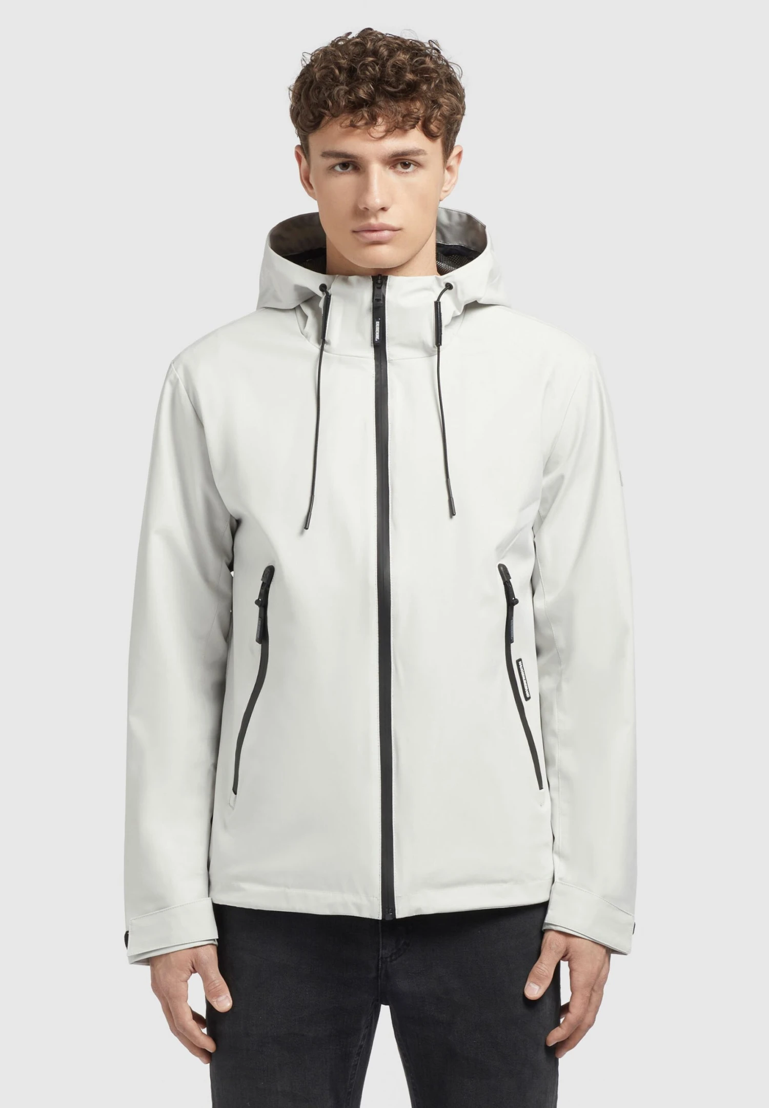 Khujo NEAL - Kurtka Outdoor - Hellgrau 1 Khujo NEAL - Kurtka Outdoor - Hellgrau