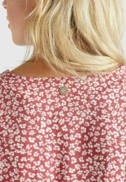 Khujo RINALDA - Bluzka - Rot Weiß Geblümt -Khujo 05a9c846ff1f4aa79545abac96337e8b