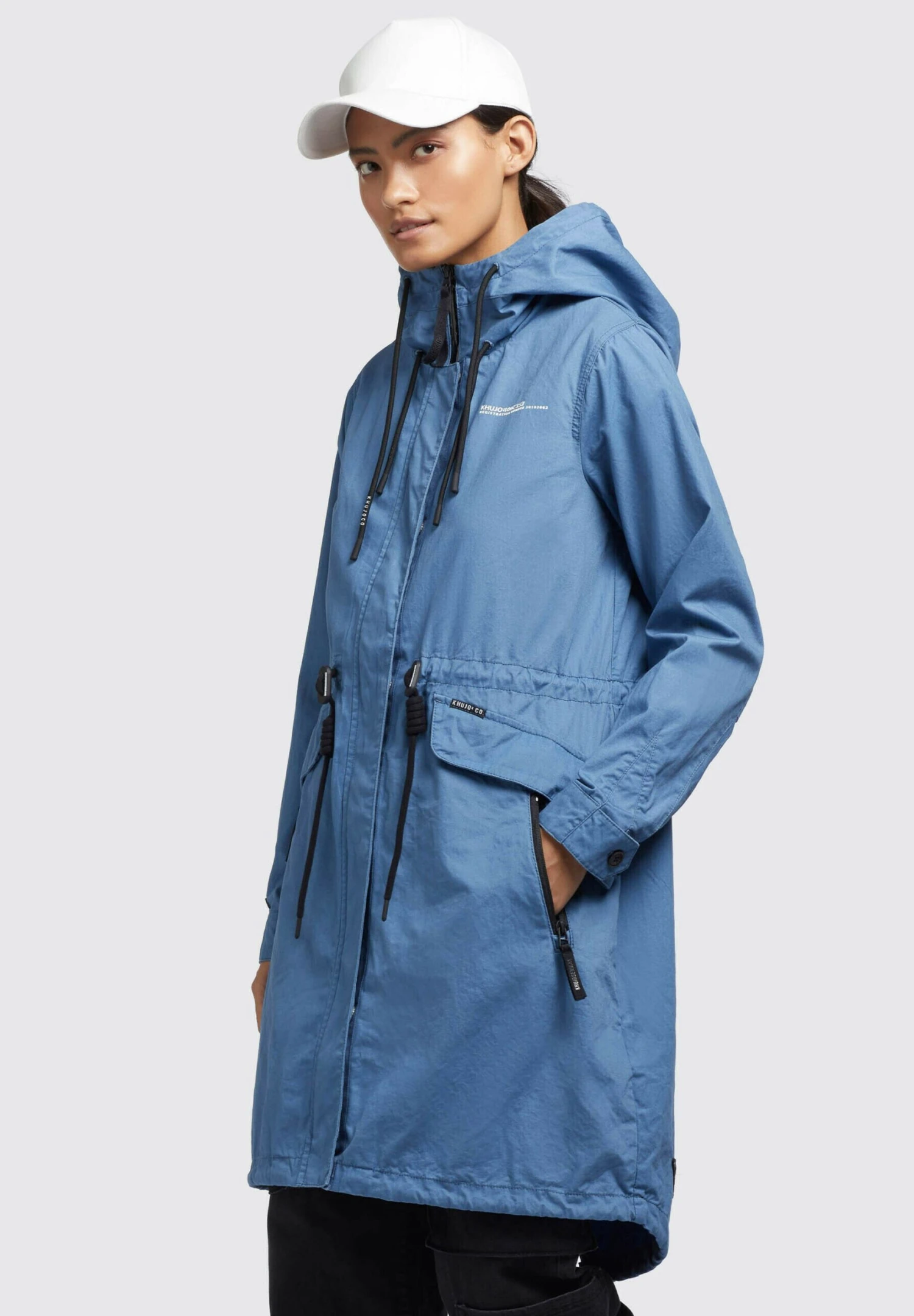 Khujo NANDA4 - Parka - Blau 4 Khujo NANDA4 - Parka - Blau - obrazek 4