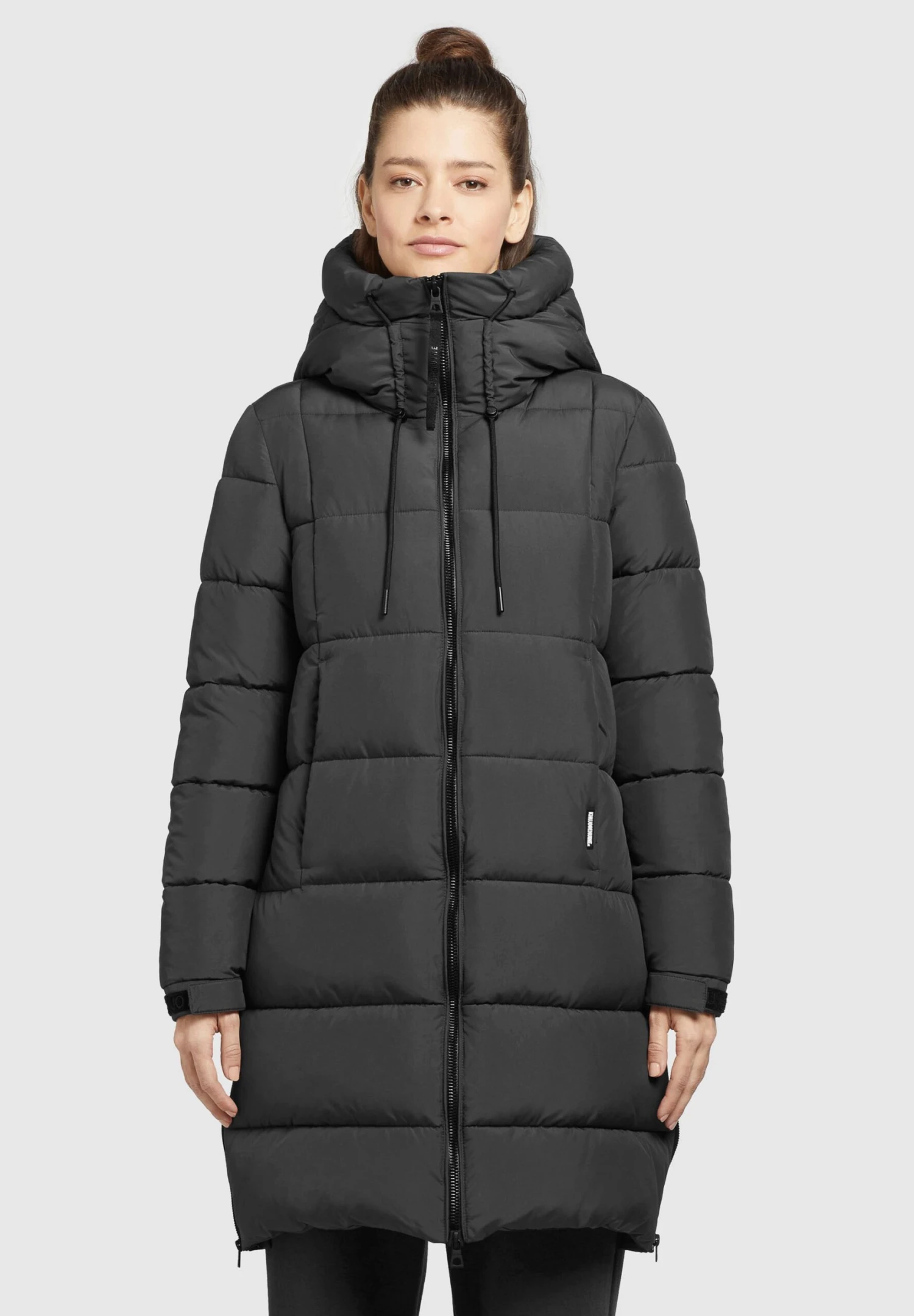 Khujo YOUMA - Płaszcz Zimowy - Schwarz 1 Khujo YOUMA - Płaszcz Zimowy - Schwarz