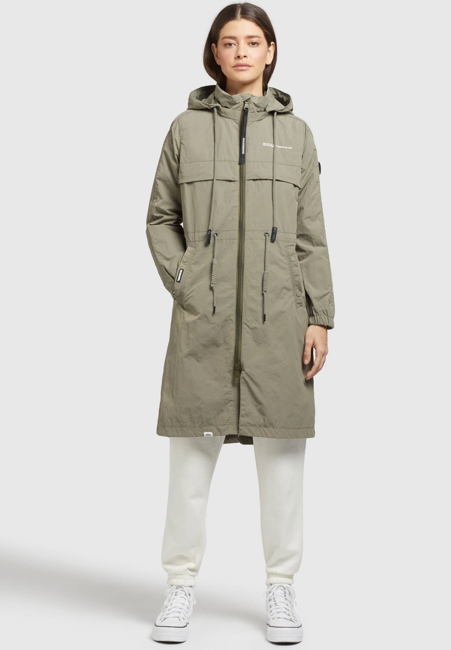 Khujo VOYA - Parka - Graugrün 1 Khujo VOYA - Parka - Graugrün