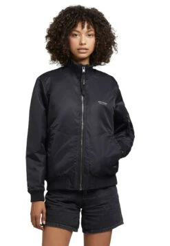 Khujo LOVA - Kurtka Przejściowa - Schwarz -Khujo 0a14eccc642447faaf17a96886cc55b6