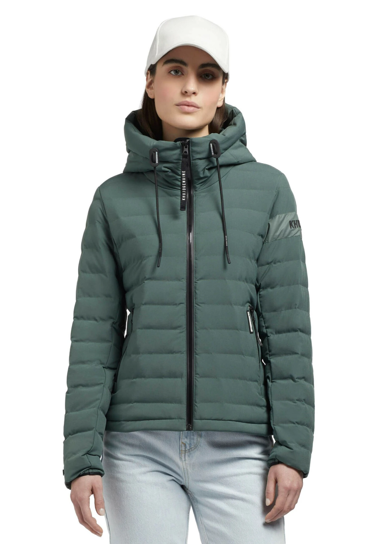 Khujo LOVINA MATT - Kurtka Zimowa - Kupfergrün 8 Khujo LOVINA MATT - Kurtka Zimowa - Kupfergrün - obrazek 8