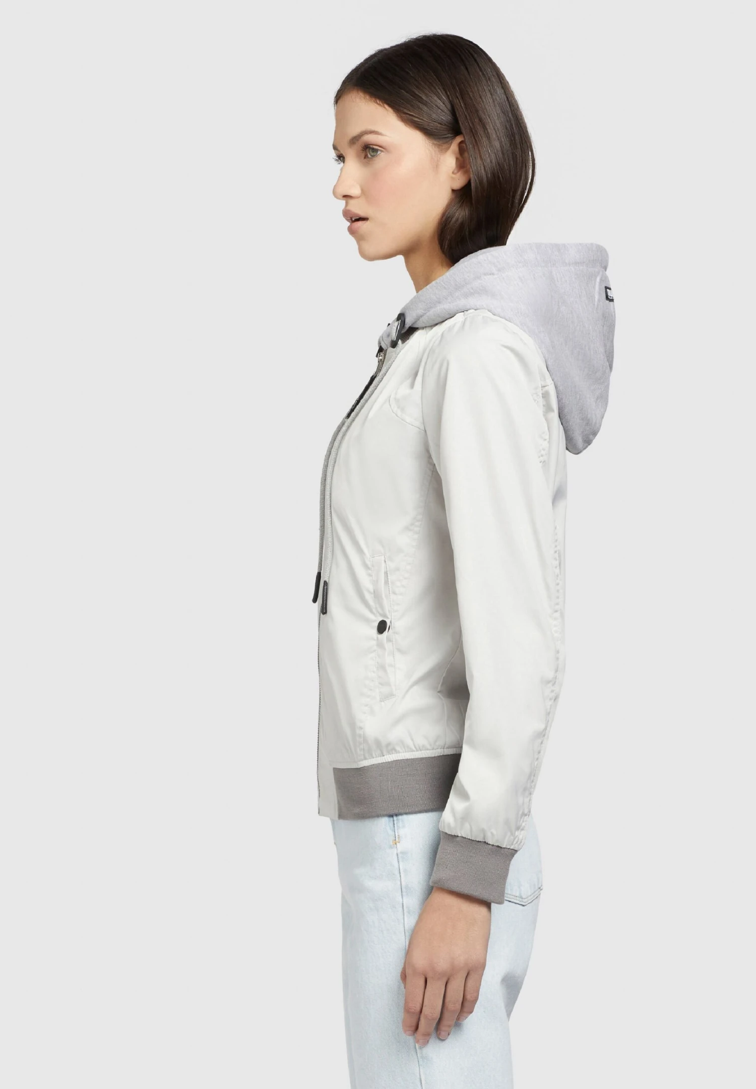 Khujo PERSEE - Kurtka Wiosenna - Hellgrau 4 Khujo PERSEE - Kurtka Wiosenna - Hellgrau - obrazek 4