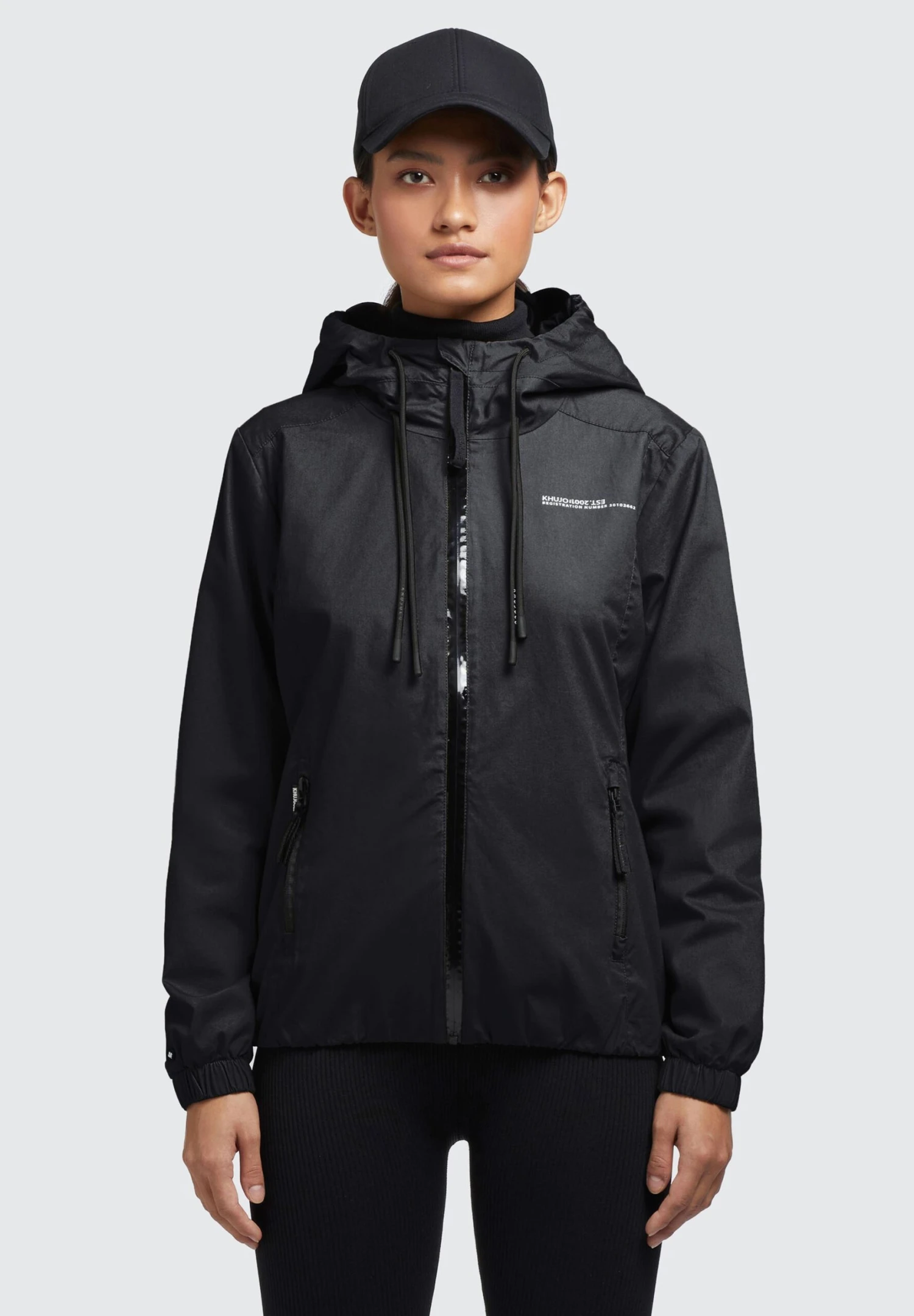 Khujo ROLAVA2 - Kurtka Przejściowa - Schwarz 8 Khujo ROLAVA2 - Kurtka Przejściowa - Schwarz - obrazek 8
