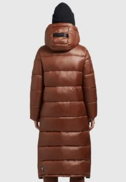 Khujo EMORIA SHINY - Płaszcz Zimowy - Kastanie 7 Khujo EMORIA SHINY - Płaszcz Zimowy - Kastanie -Khujo 10621160f3ec4662ad3ba57e064d2f3d