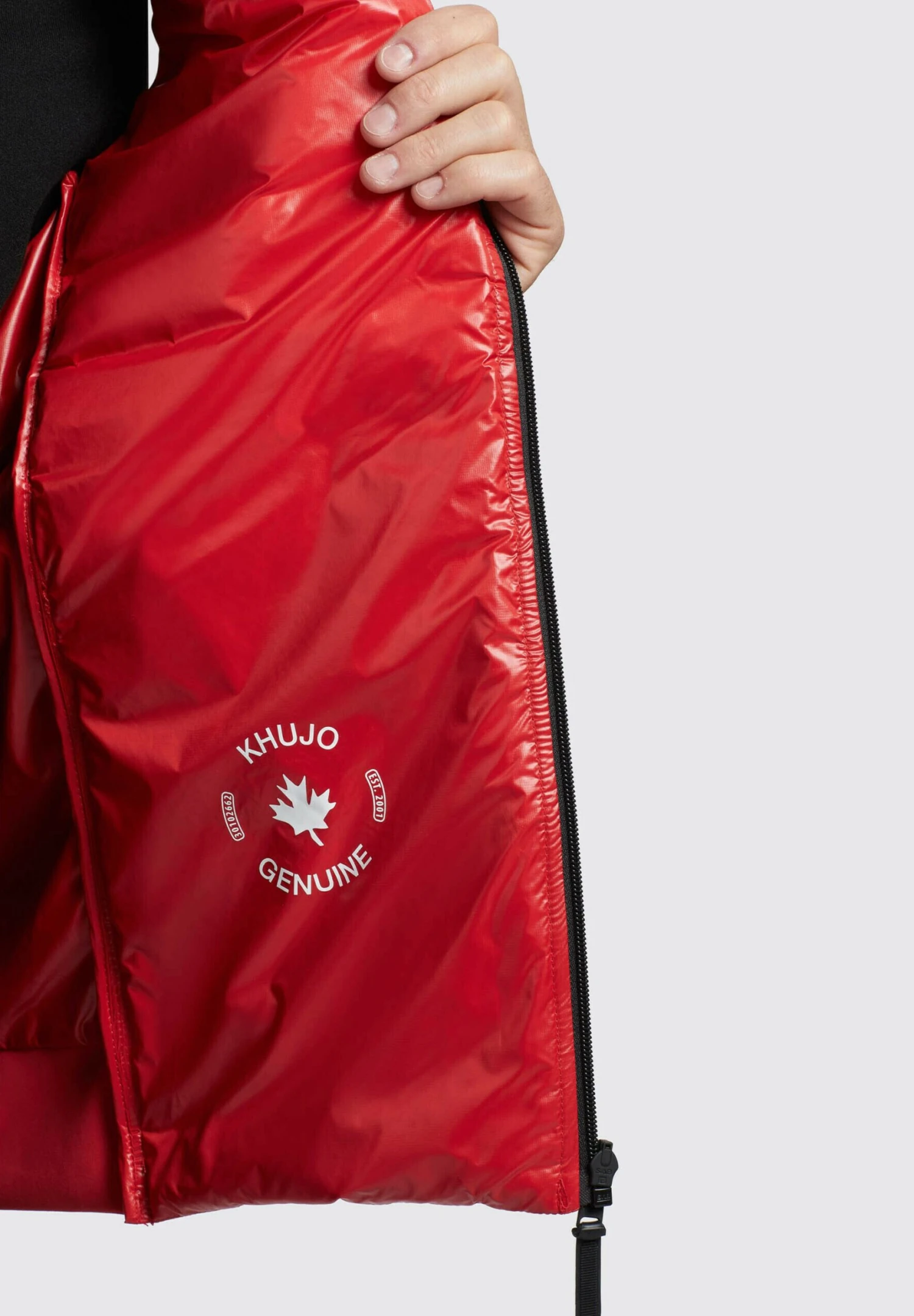 Khujo WEMO SHINY - Kamizelka - Rot 6 Khujo WEMO SHINY - Kamizelka - Rot - obrazek 6