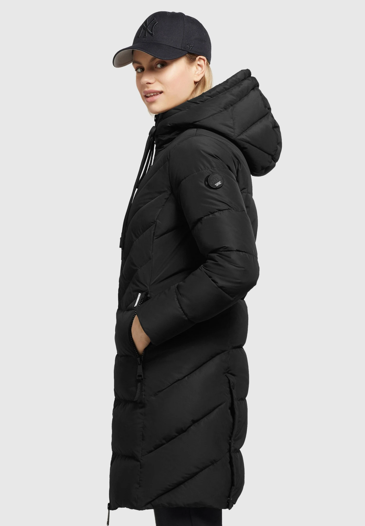 Khujo MUGG - Płaszcz Zimowy - Schwarz 5 Khujo MUGG - Płaszcz Zimowy - Schwarz - obrazek 5