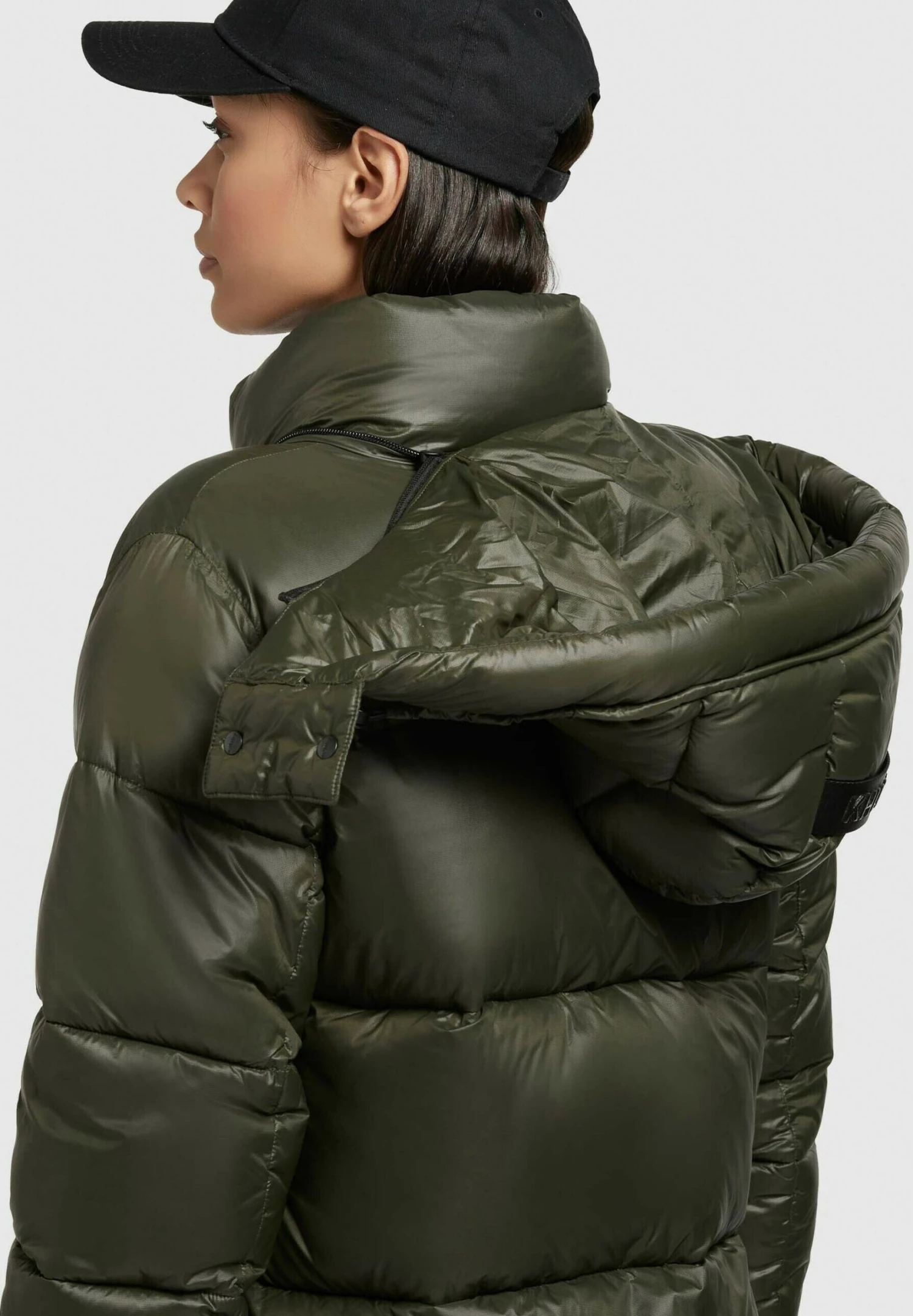 Khujo VALONA SHINY - Kurtka Zimowa - Dunkelgrün 5 Khujo VALONA SHINY - Kurtka Zimowa - Dunkelgrün - obrazek 5