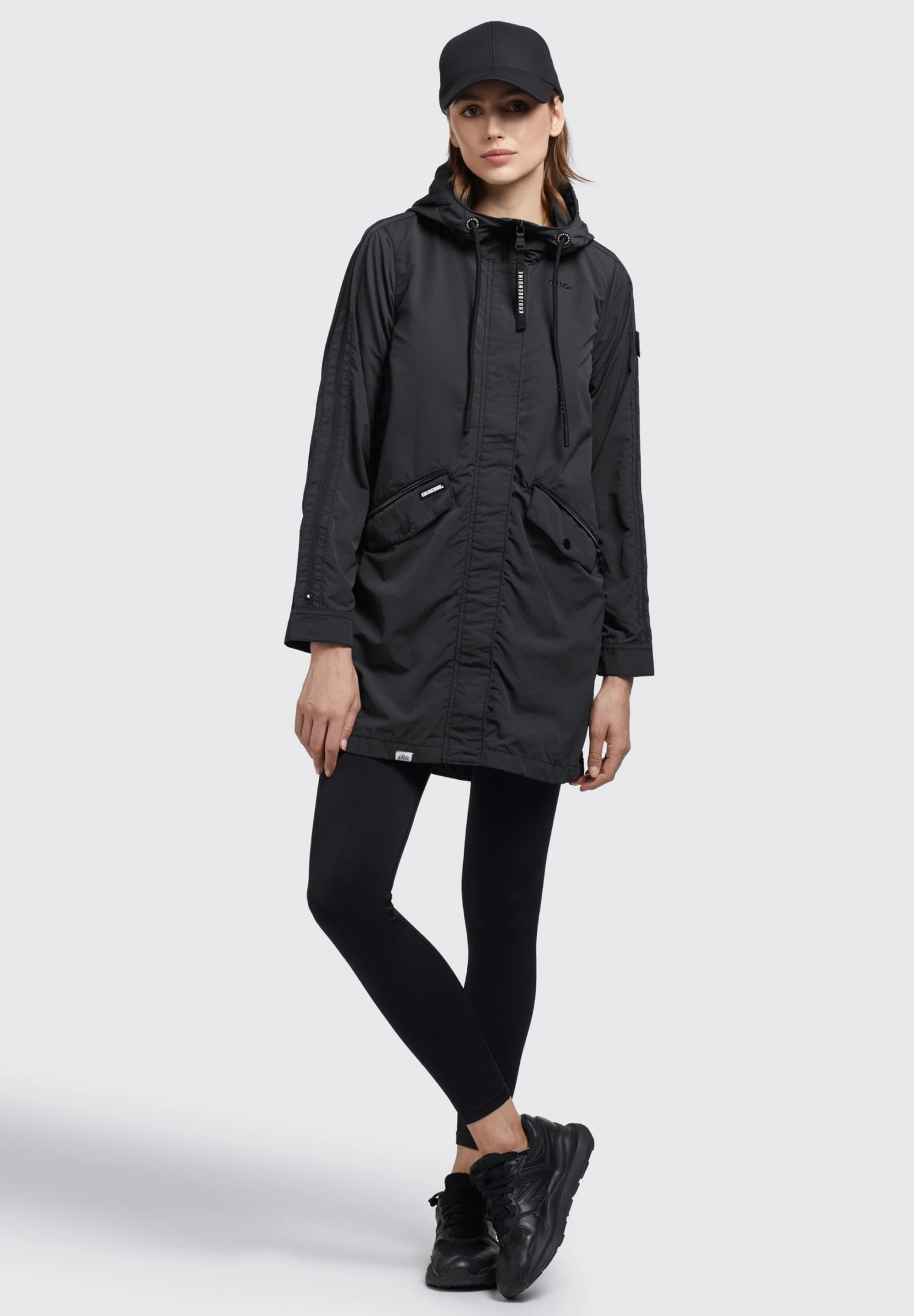 Khujo GAMES - Parka - Schwarz 2 Khujo GAMES - Parka - Schwarz - obrazek 2