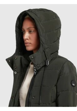 Khujo CUPS - Płaszcz Zimowy - Dunkelgrun -Khujo 14804202c55a4279b8abb1c9d5c8576d