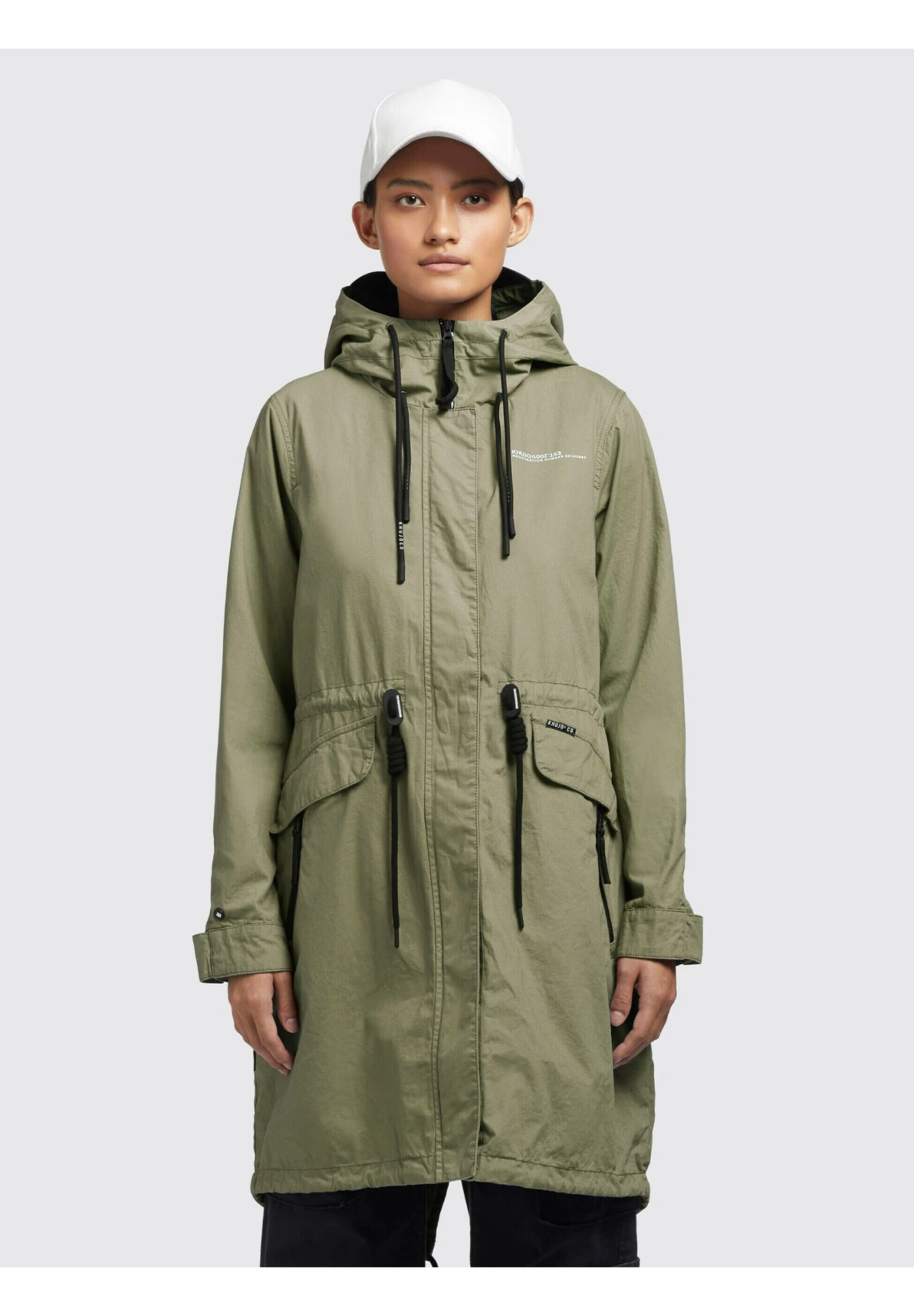 Khujo NANDA4 - Parka - Olivgrün 1 Khujo NANDA4 - Parka - Olivgrün