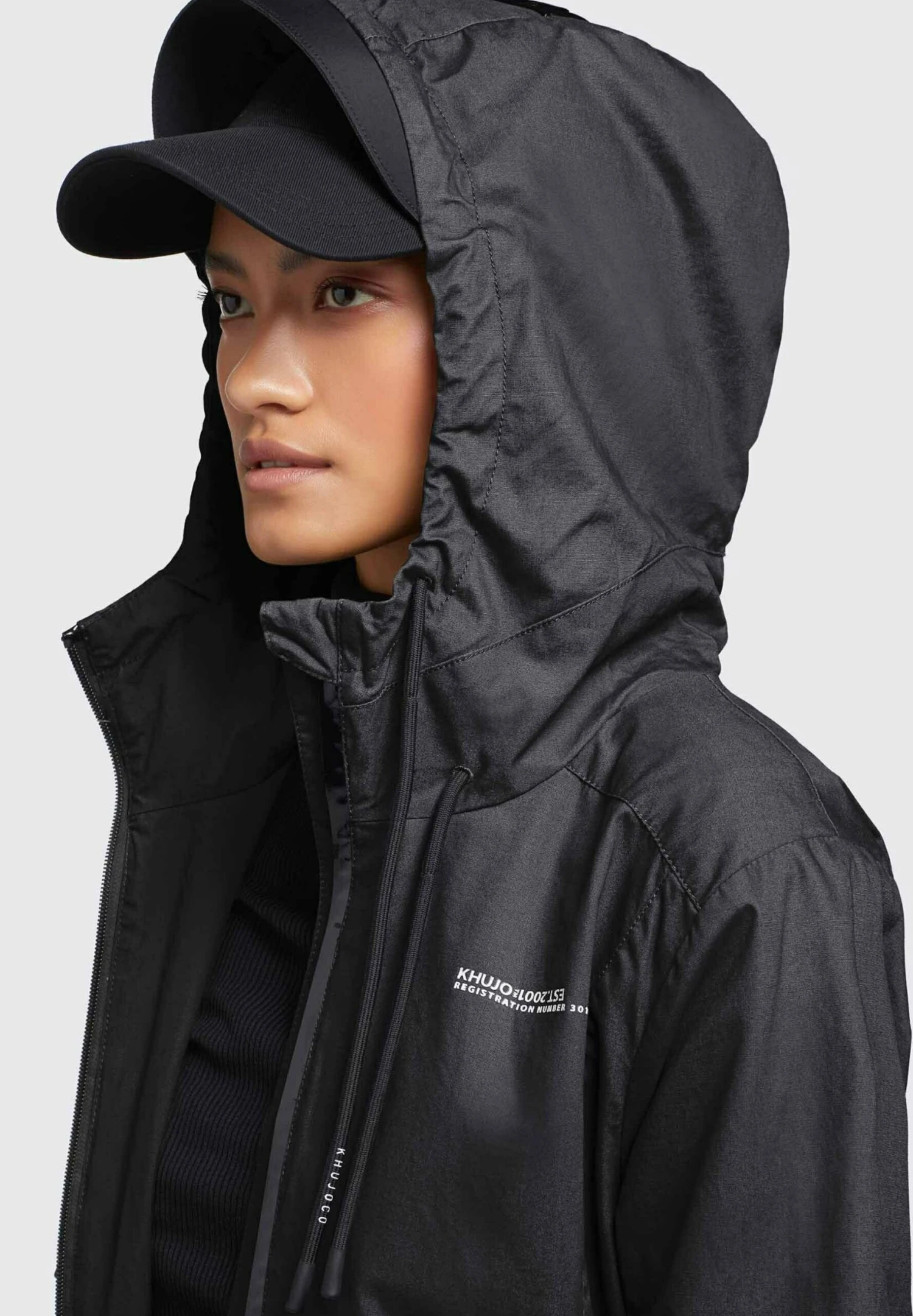 Khujo ROLAVA2 - Kurtka Przejściowa - Schwarz 4 Khujo ROLAVA2 - Kurtka Przejściowa - Schwarz - obrazek 4
