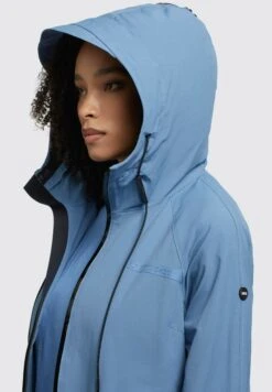 Khujo MARNIA - Kurtka Przeciwdeszczowa - Blau 13 Khujo MARNIA - Kurtka Przeciwdeszczowa - Blau -Khujo 1ca07fd0d4b144309f922aba9f480f49