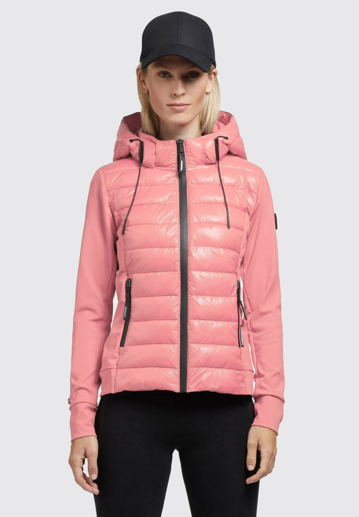 Khujo GHITA SHINY - Kurtka Zimowa - Pink 1 Khujo GHITA SHINY - Kurtka Zimowa - Pink