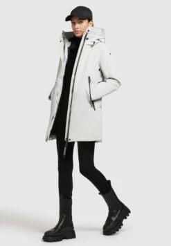 Khujo VIONA3 - Płaszcz Zimowy - Hellgrau -Khujo 2267be9ea3f04488a093e90adf9bc777