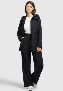 Khujo FELINA - Kurtka Przeciwdeszczowa - Schwarz 12 Khujo FELINA - Kurtka Przeciwdeszczowa - Schwarz -Khujo 2294a4fb50704a2c970ad3703774bf8b