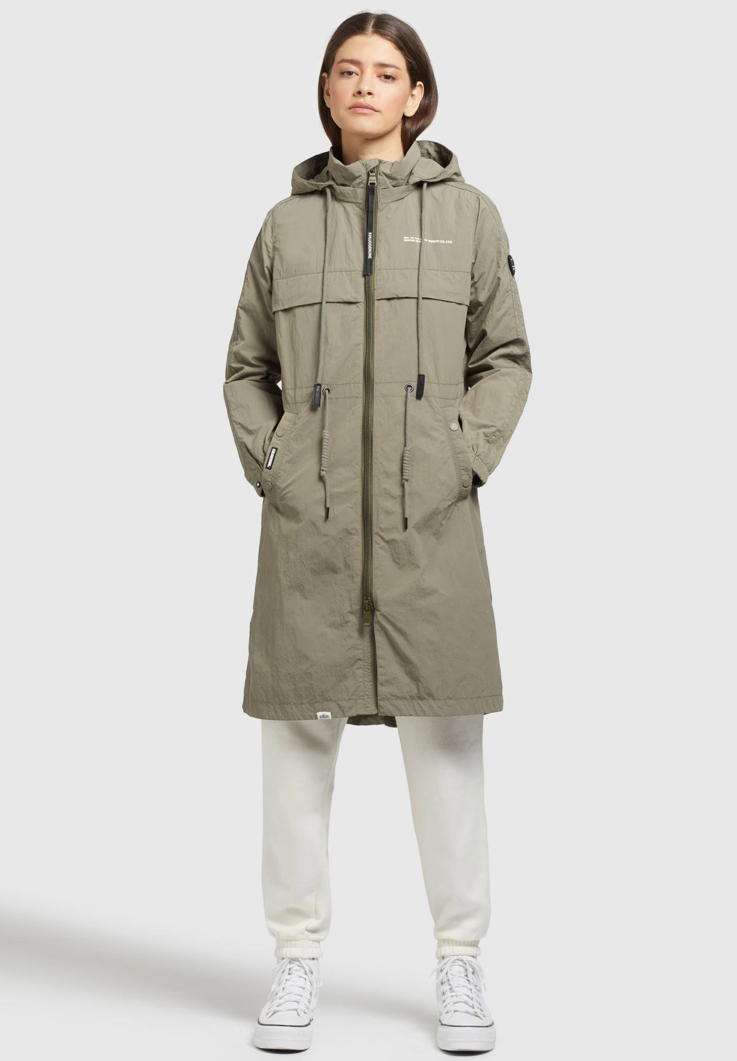 Khujo VOYA - Parka - Graugrün 2 Khujo VOYA - Parka - Graugrün - obrazek 2