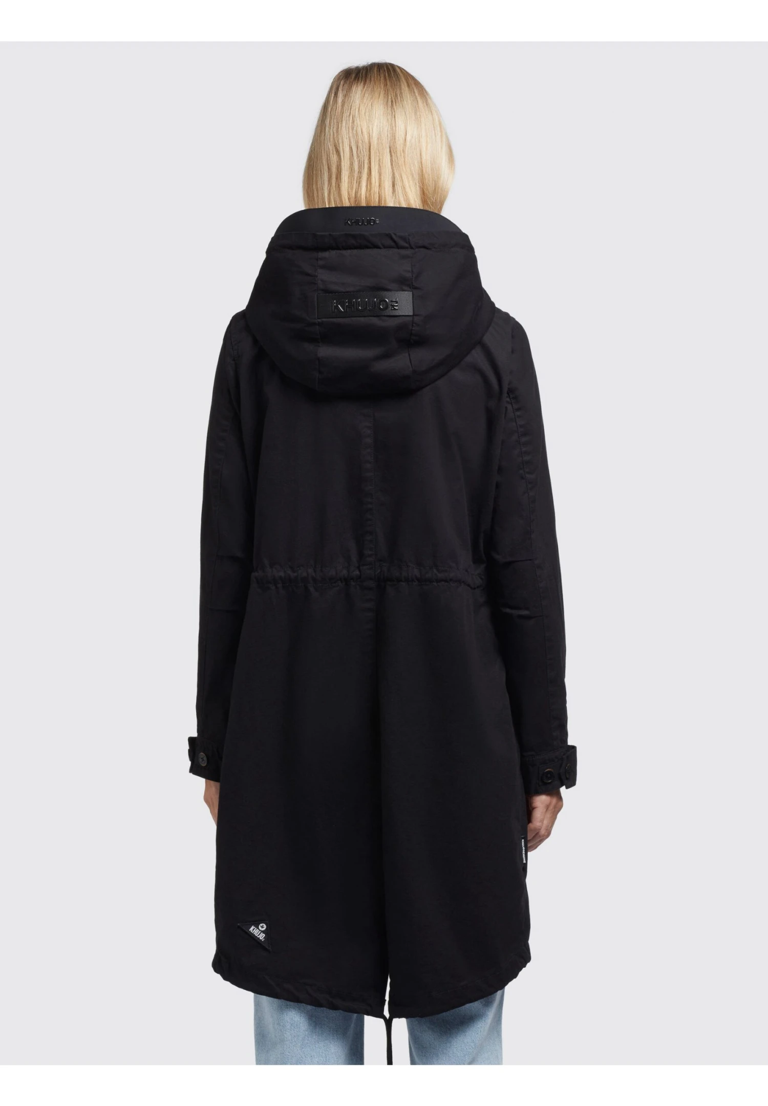 Khujo NANDA4 - Parka - Schwarz 4 Khujo NANDA4 - Parka - Schwarz - obrazek 4