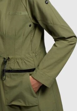 Khujo LEVANE - Kurtka Przeciwdeszczowa - Olivgrün -Khujo 25c5459203de4211ad3e86c02fd5d884