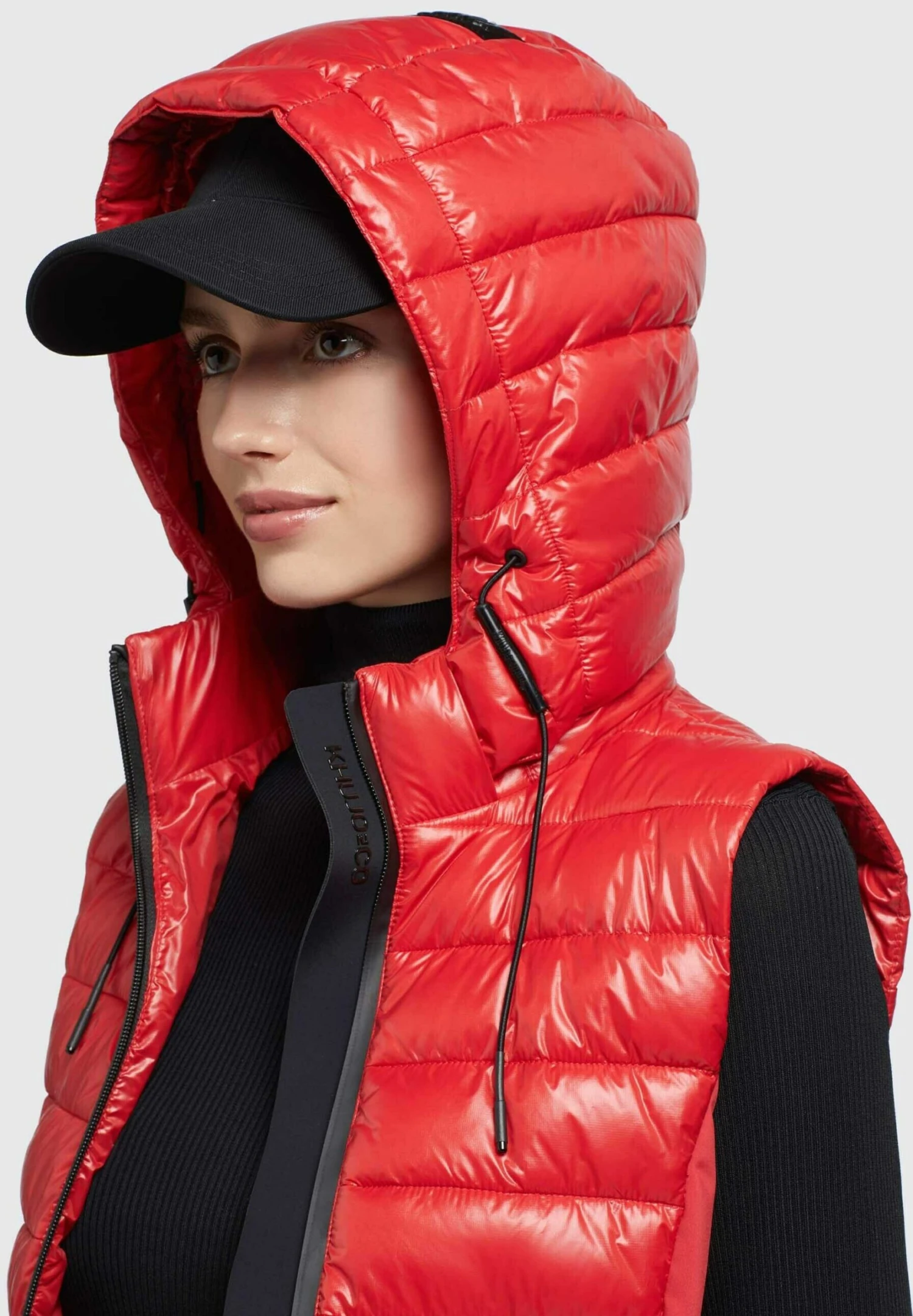 Khujo FABIA SHINY - Kamizelka - Rot 6 Khujo FABIA SHINY - Kamizelka - Rot - obrazek 6