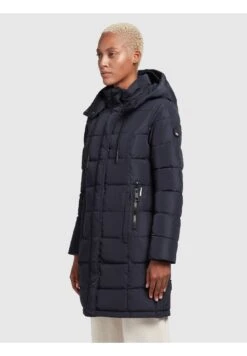 Khujo CUPS - Płaszcz Zimowy - Dunkelblau -Khujo 2b813fcdec2c4d9fbbe8df30dd96007c