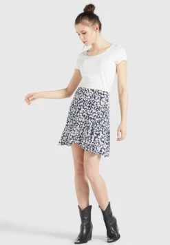 Khujo UNDINE - Spódnica Trapezowa - Dunkelblau-weiß Geblümt 14 Khujo UNDINE - Spódnica Trapezowa - Dunkelblau-weiß Geblümt -Khujo 2c638add342747fd84432d3cfdbb99f4