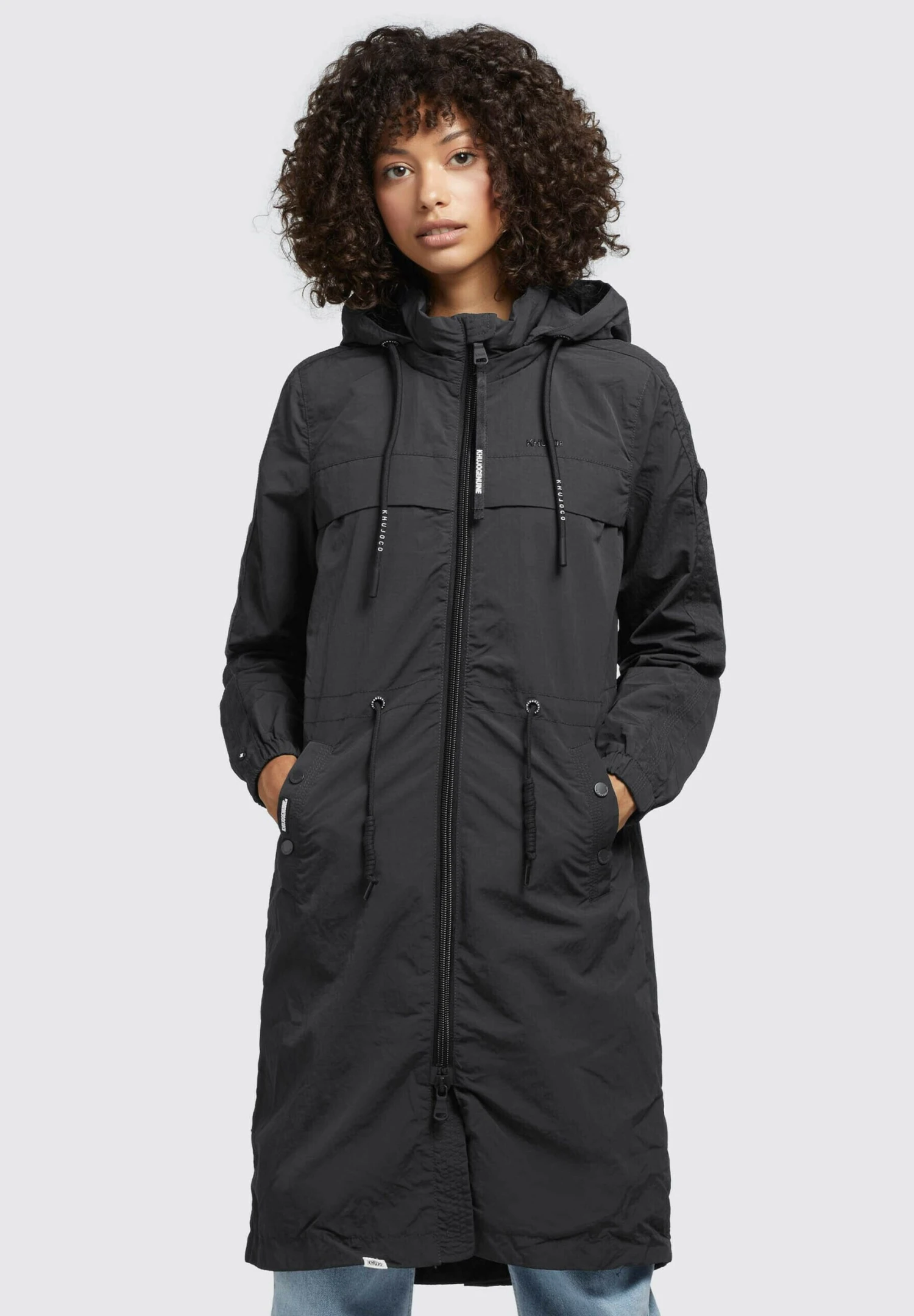 Khujo MANTEL VOYA3 - Parka - Schwarz 1 Khujo MANTEL VOYA3 - Parka - Schwarz