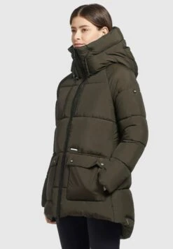 Khujo PHEOBE - Płaszcz Zimowy - Olivgrün 13 Khujo PHEOBE - Płaszcz Zimowy - Olivgrün -Khujo 2e84495d9661480db03a4d404b161613