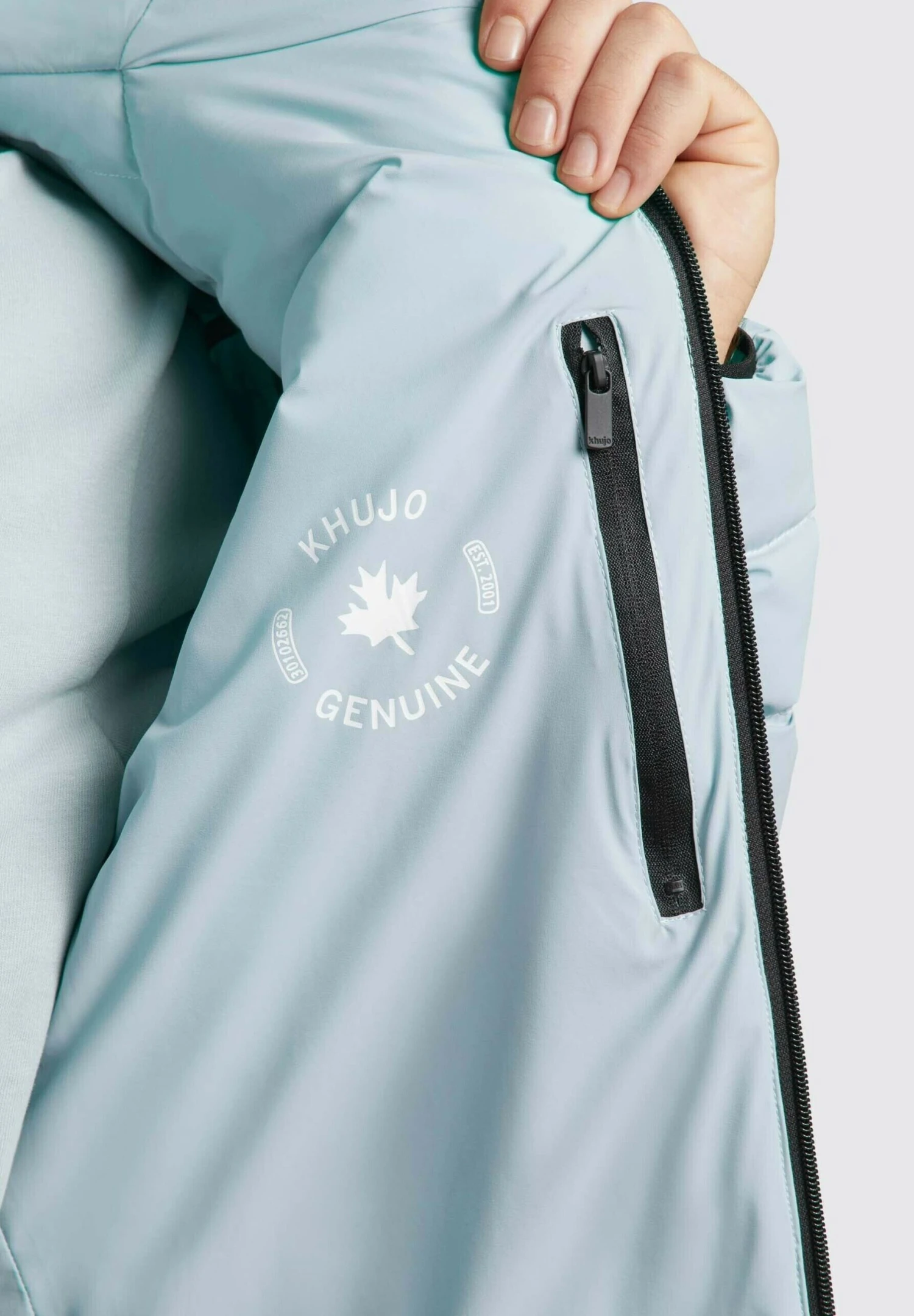 Khujo VITUS MATT - Kurtka Zimowa - Hellblau 7 Khujo VITUS MATT - Kurtka Zimowa - Hellblau - obrazek 7