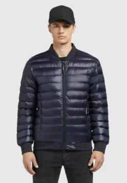 Khujo TOCO SHINY - Kurtka Zimowa - Dunkelblau