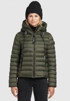 Khujo LOVINA2 SHINE - Kurtka Zimowa - Dunkeloliv