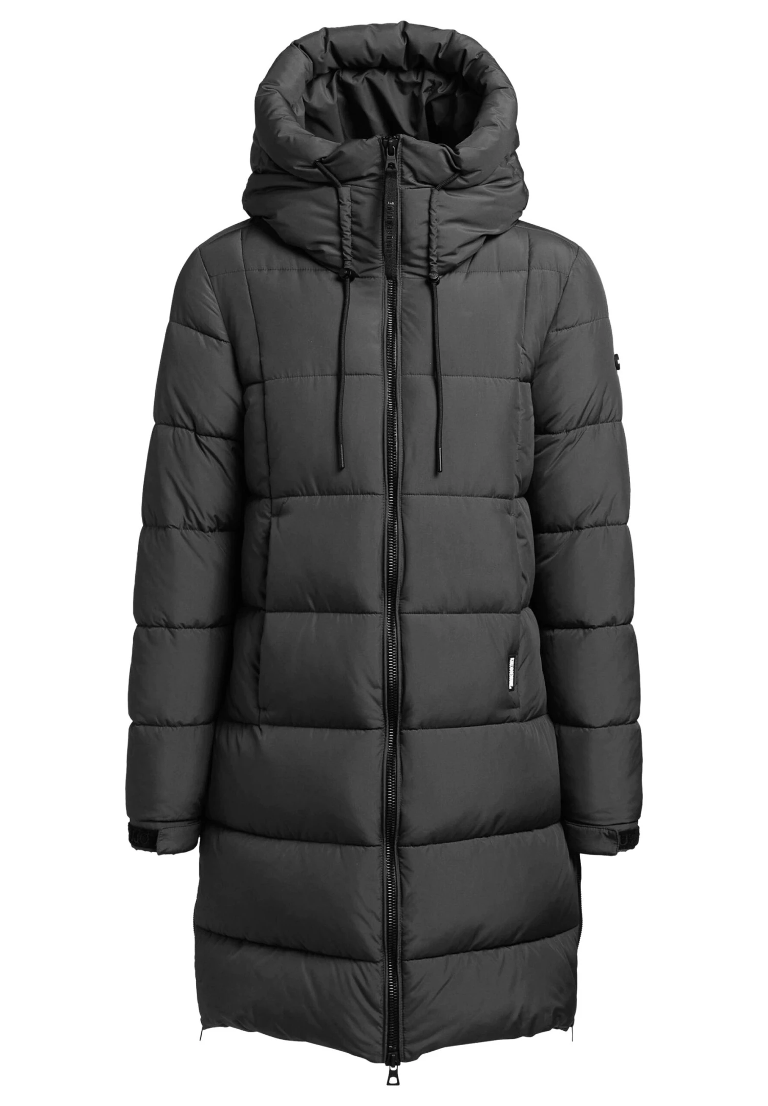 Khujo YOUMA - Płaszcz Zimowy - Schwarz 8 Khujo YOUMA - Płaszcz Zimowy - Schwarz - obrazek 8