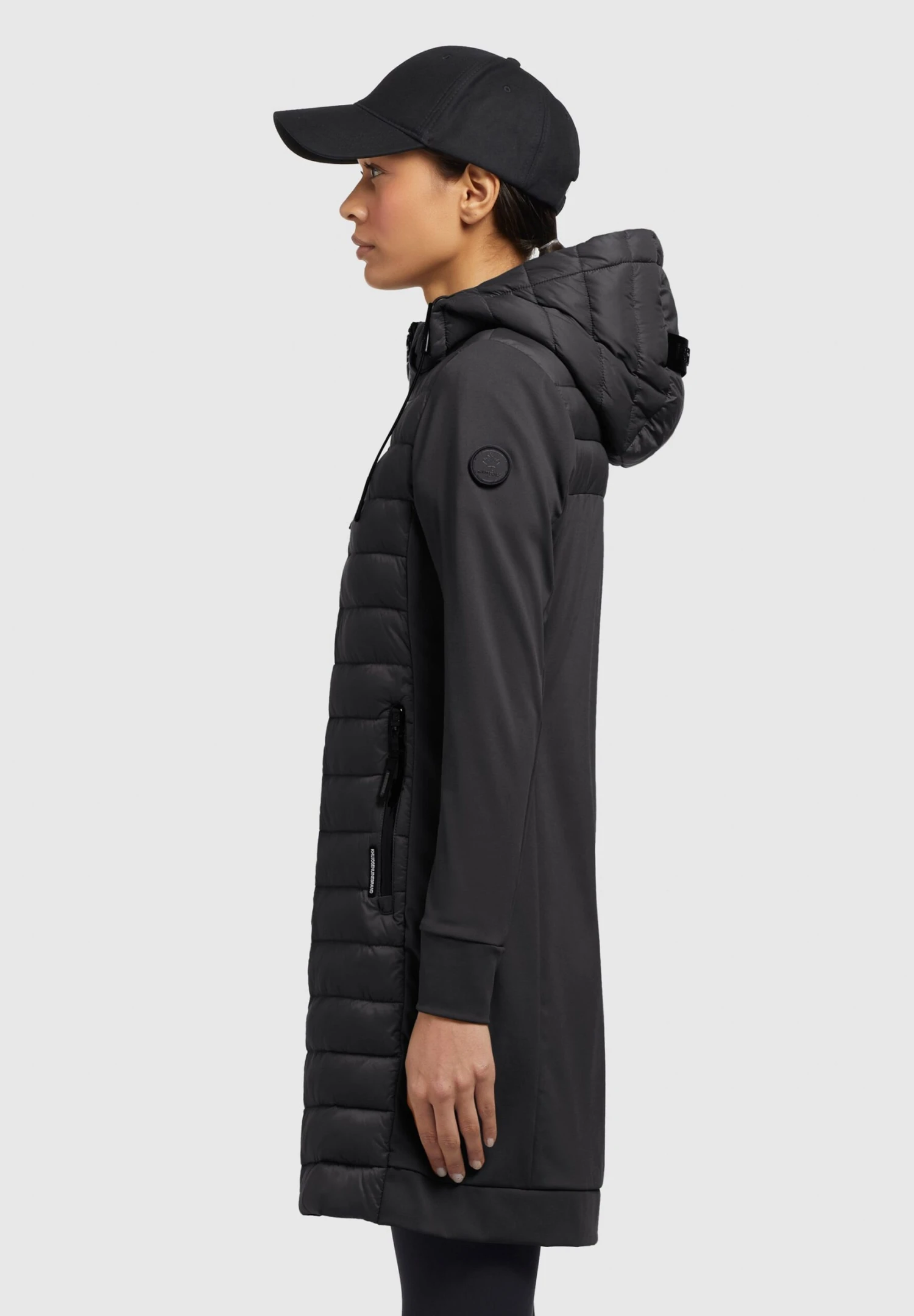 Khujo RUTH MATT - Płaszcz Zimowy - Schwarz 5 Khujo RUTH MATT - Płaszcz Zimowy - Schwarz - obrazek 5