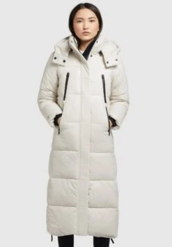 Khujo MELONA SHINY - Płaszcz Zimowy - Perlweiß