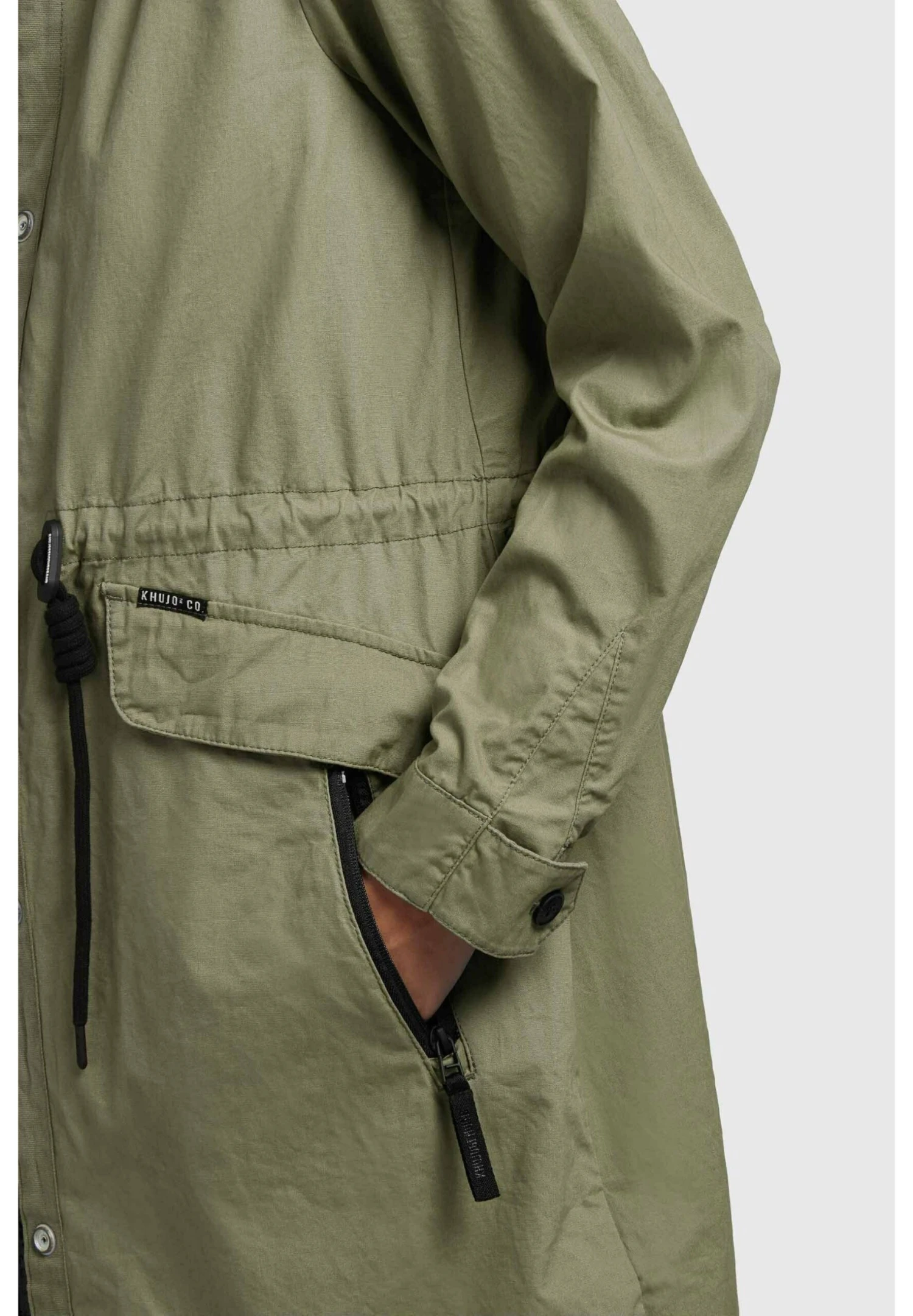 Khujo NANDA4 - Parka - Olivgrün 6 Khujo NANDA4 - Parka - Olivgrün - obrazek 6