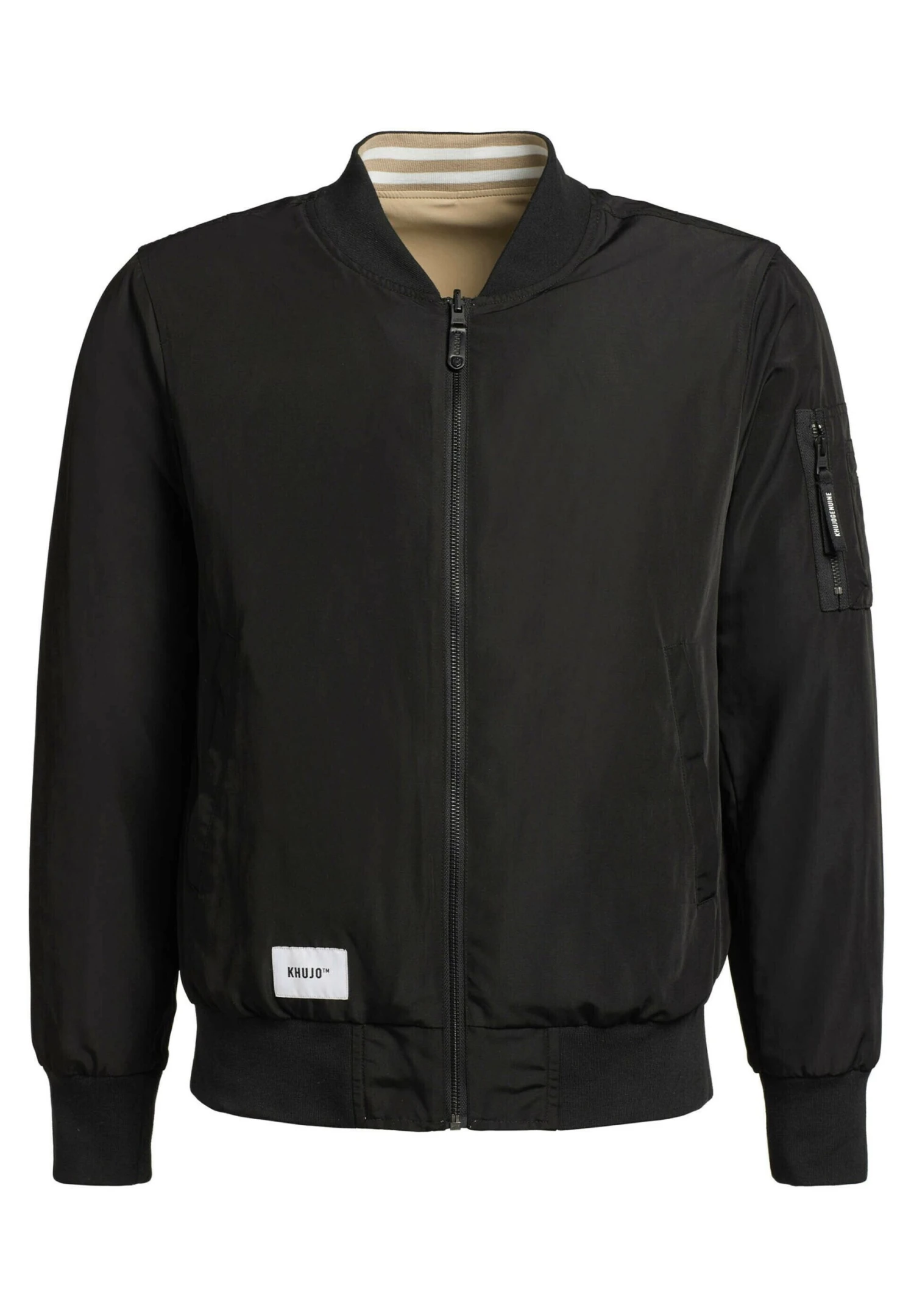 Khujo VELO - Kurtka Bomber - Blk Bei 8 Khujo VELO - Kurtka Bomber - Blk Bei - obrazek 8