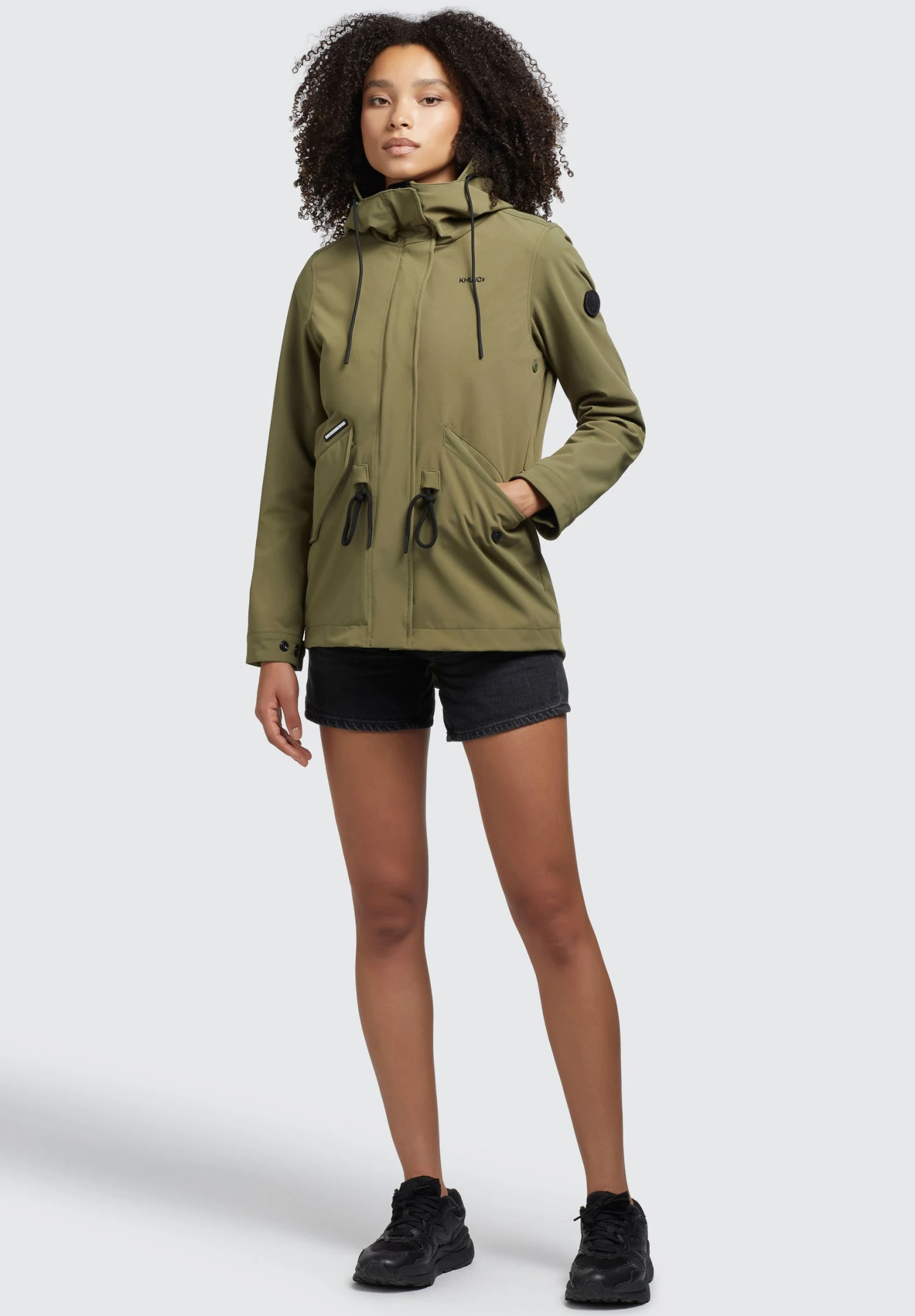 Khujo GAMMI - Kurtka Przejściowa - Olivgrün 2 Khujo GAMMI - Kurtka Przejściowa - Olivgrün - obrazek 2