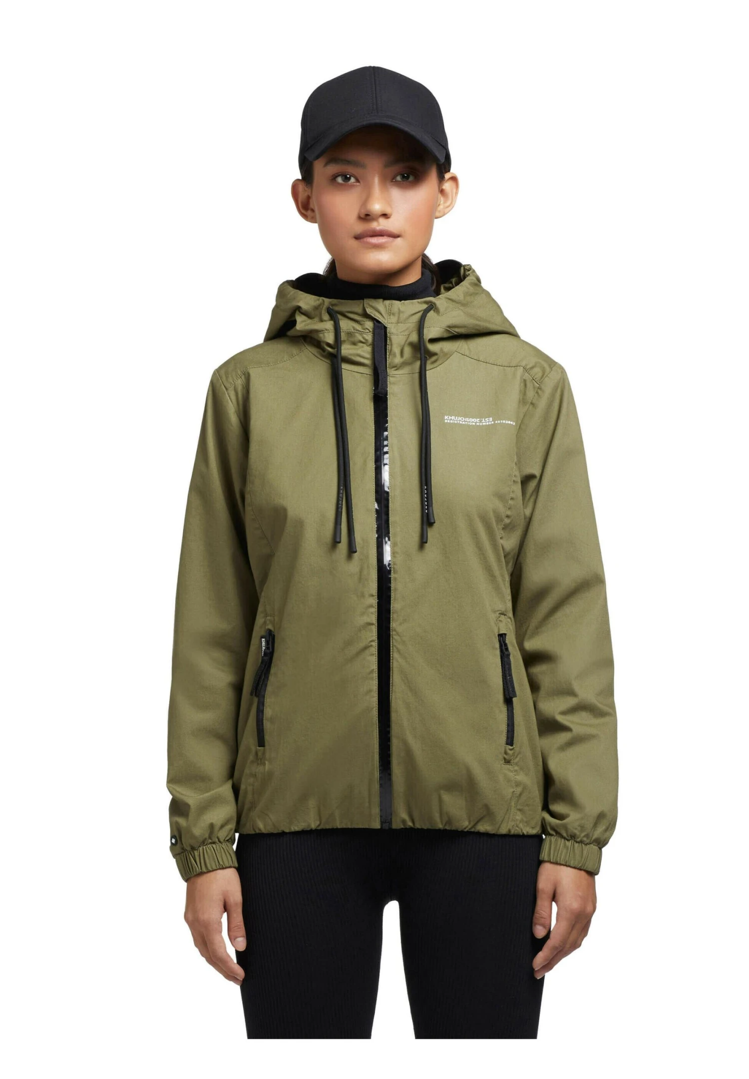 Khujo ROLAVA2 - Kurtka Przejściowa - Olivgrün 6 Khujo ROLAVA2 - Kurtka Przejściowa - Olivgrün - obrazek 6