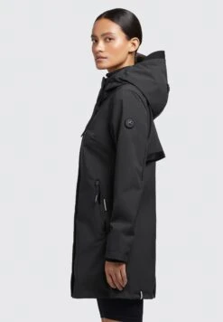 Khujo IZAF - Kurtka Przeciwdeszczowa - Schwarz -Khujo 4587647905c34ad8a22a2b577e56081e