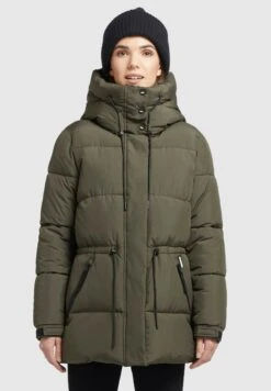 Khujo LEVIANI - Kurtka Zimowa - Olivgrün