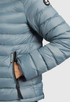 Khujo LOVINA2 SHINE - Kurtka Zimowa - Blaugrau -Khujo 46fce0aa0ea343b08393fdabf0ce3bcb