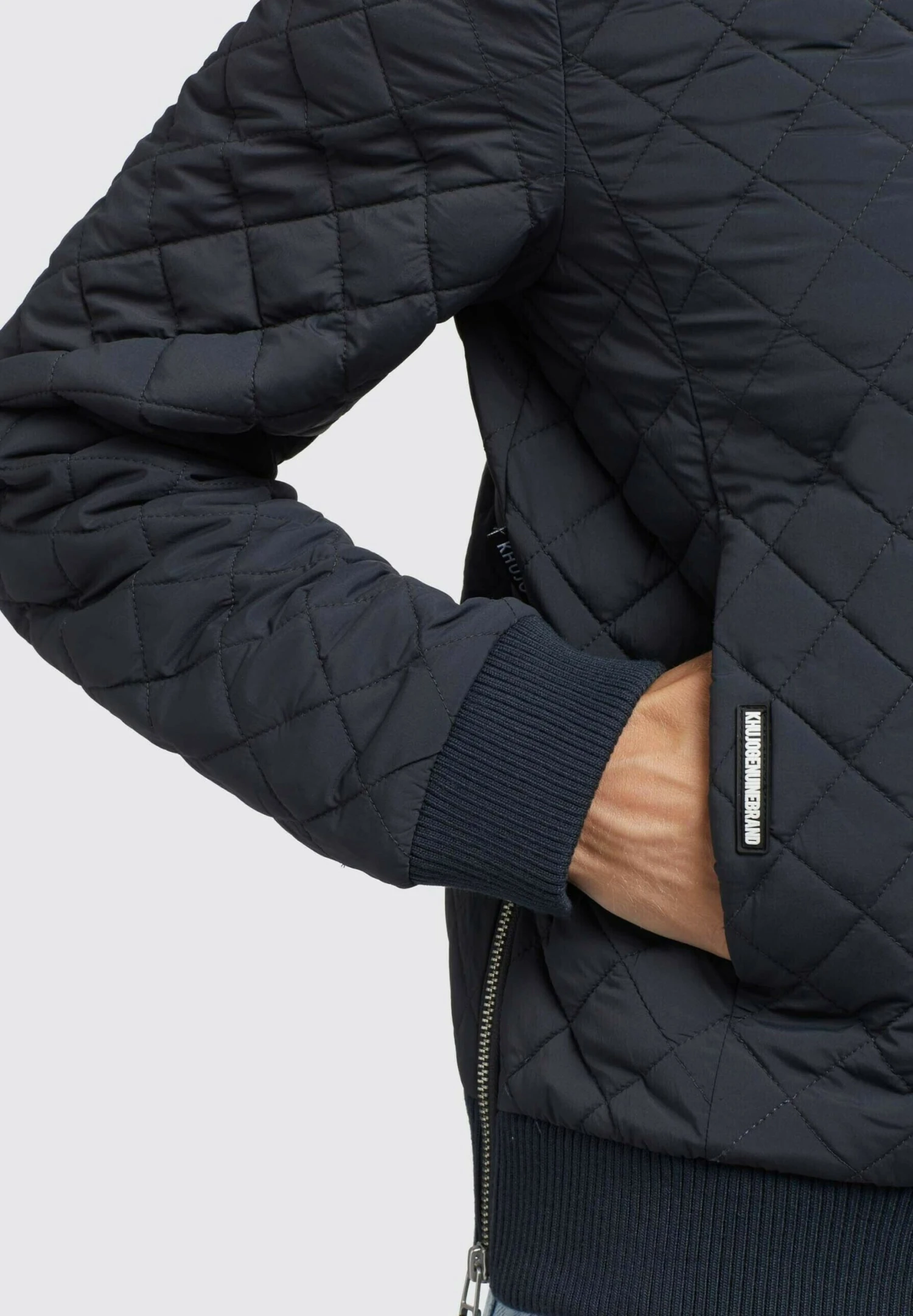 Khujo MONZA - Kurtka Przejściowa - Dunkelgrau 5 Khujo MONZA - Kurtka Przejściowa - Dunkelgrau - obrazek 5