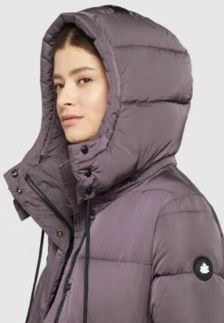 Khujo HAZELLE - Płaszcz Zimowy - Lila -Khujo 49c3f46d300044aab886933011ec1f72