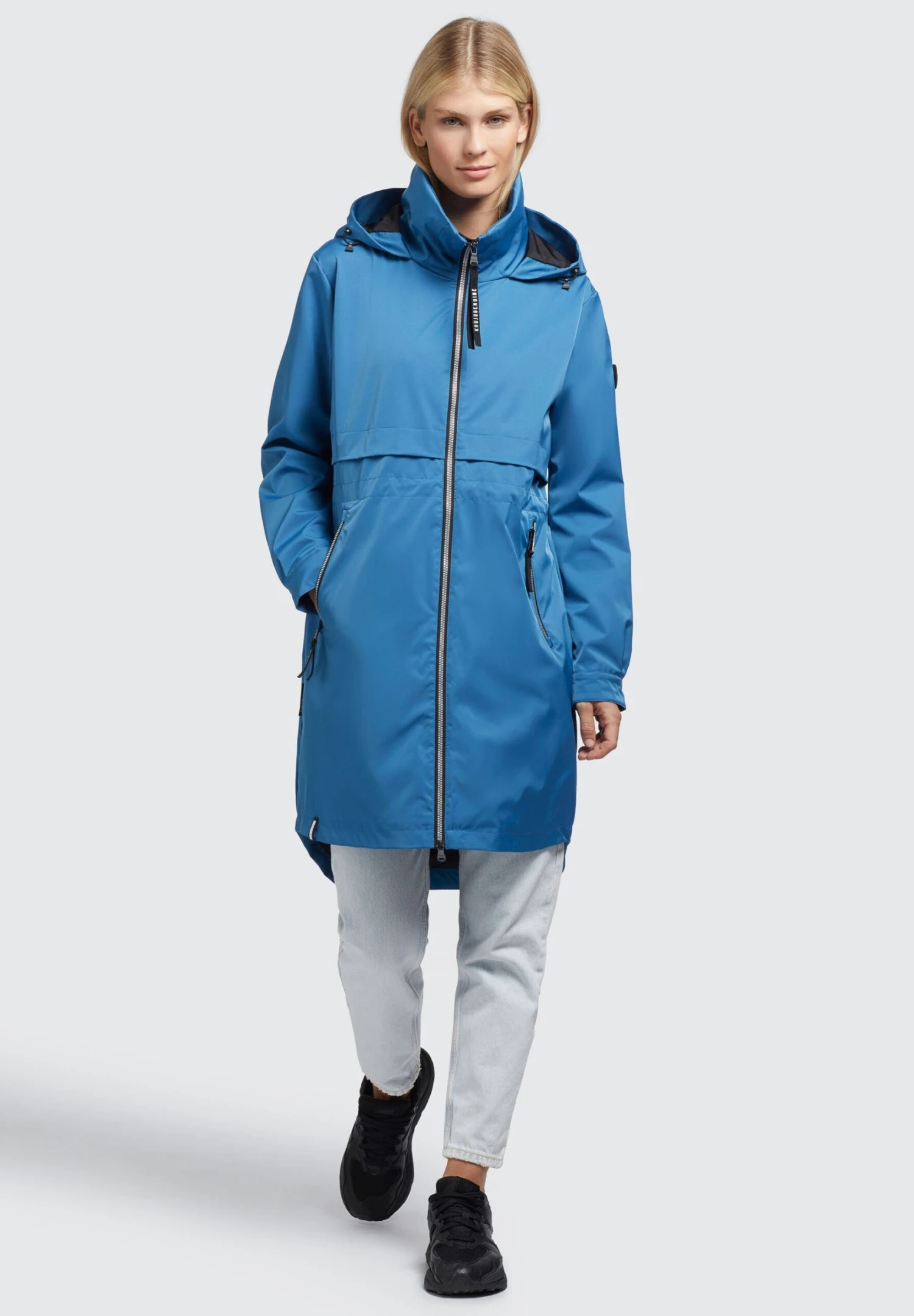 Khujo MANTEL ARIANA2 - Parka - Blau 2 Khujo MANTEL ARIANA2 - Parka - Blau - obrazek 2
