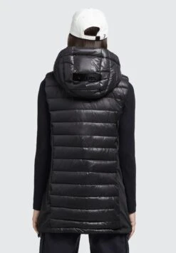 Khujo BECCA SHINY - Kamizelka - Schwarz -Khujo 4d96d75ee2e644f39615d239844af444